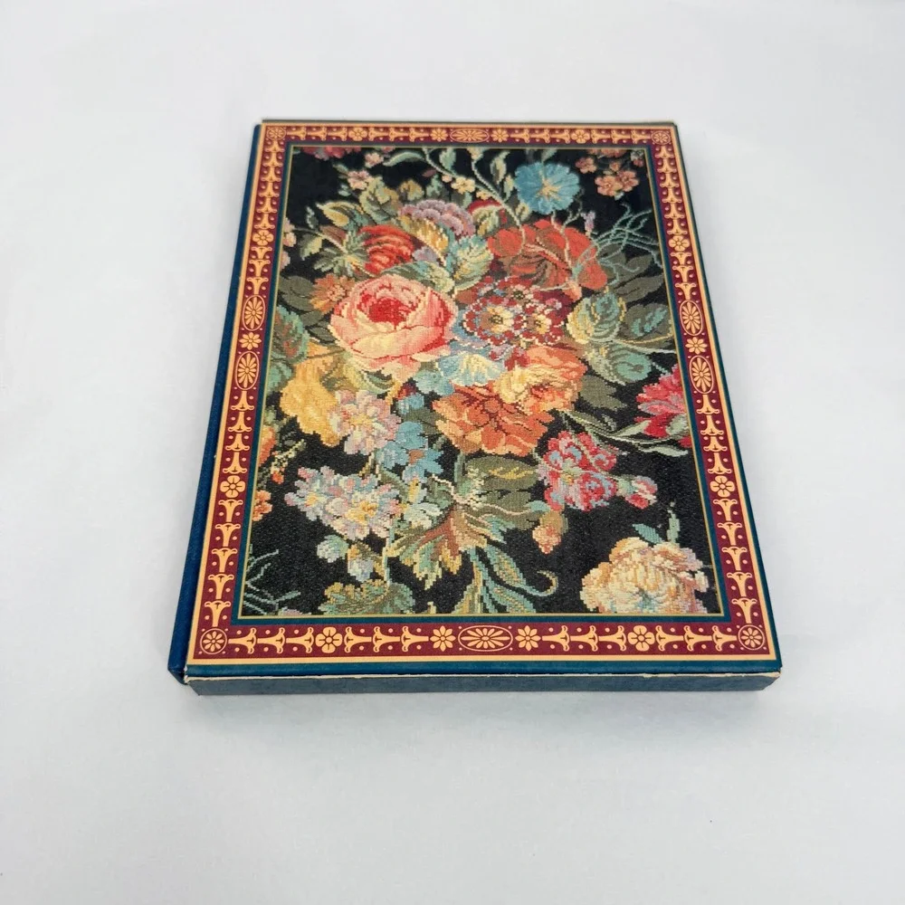 Victoria No Friend Like A Sister Floral Journal VTG Gift in Box Book Inscribed**